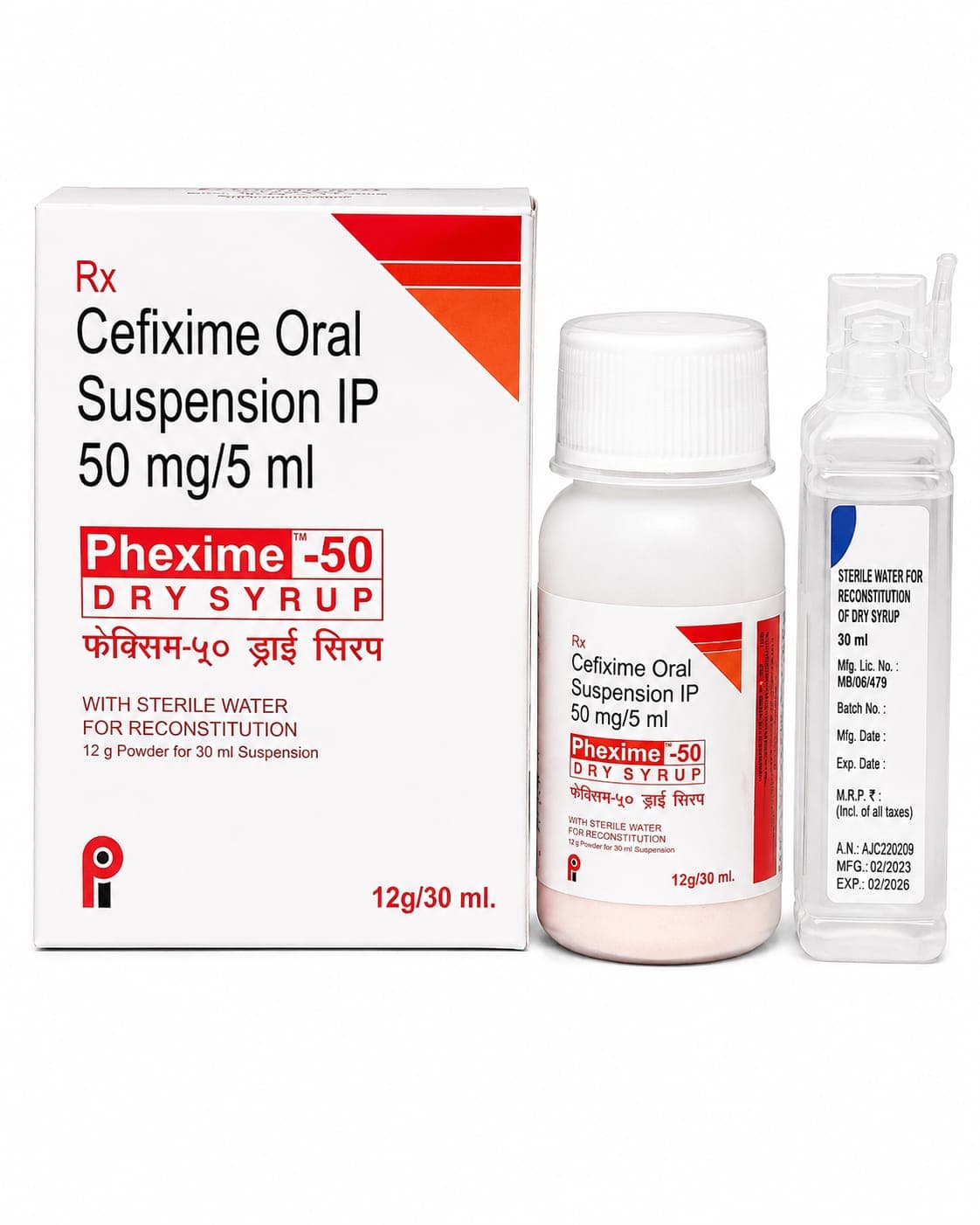 Phexime-50 Dry Syrup